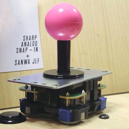 Analog Joystick For Arcade Sticks- Sharp Analog Snap-In JLF ADDON